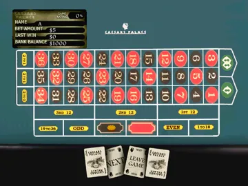 Caesars Palace (US) screen shot game playing